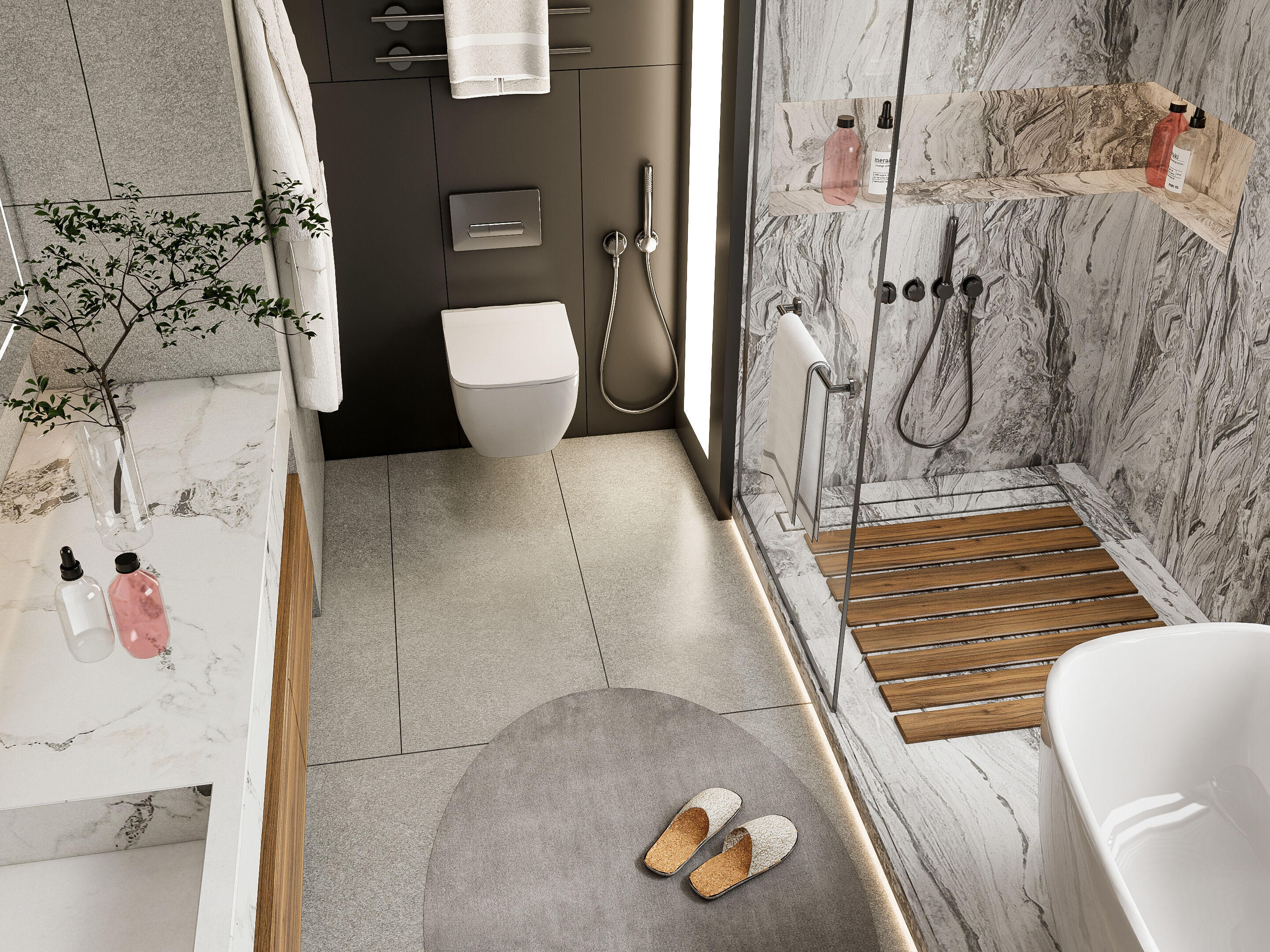 Bathroom 58 3D model_7