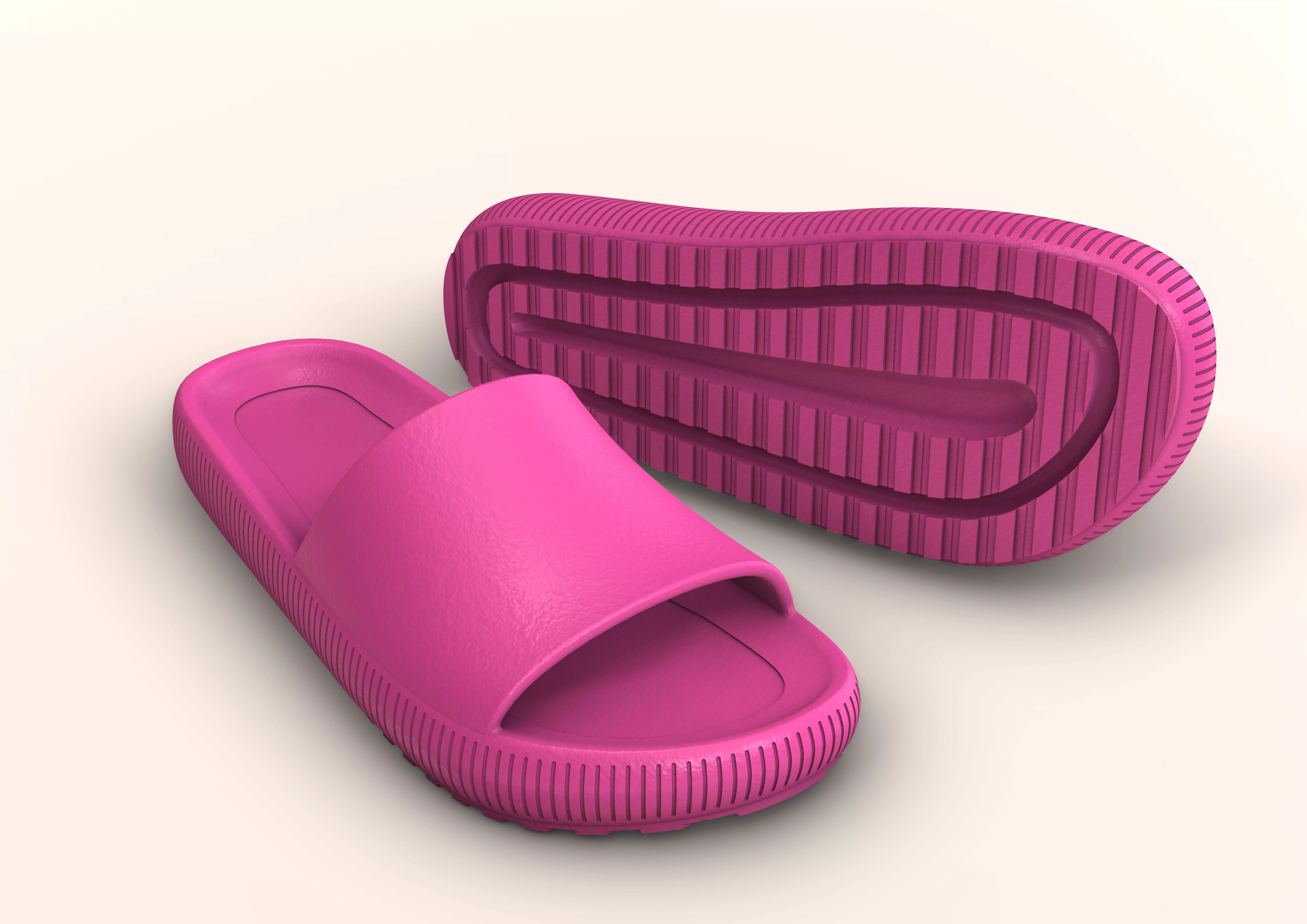 Crocs cloud sandal 3D model_0