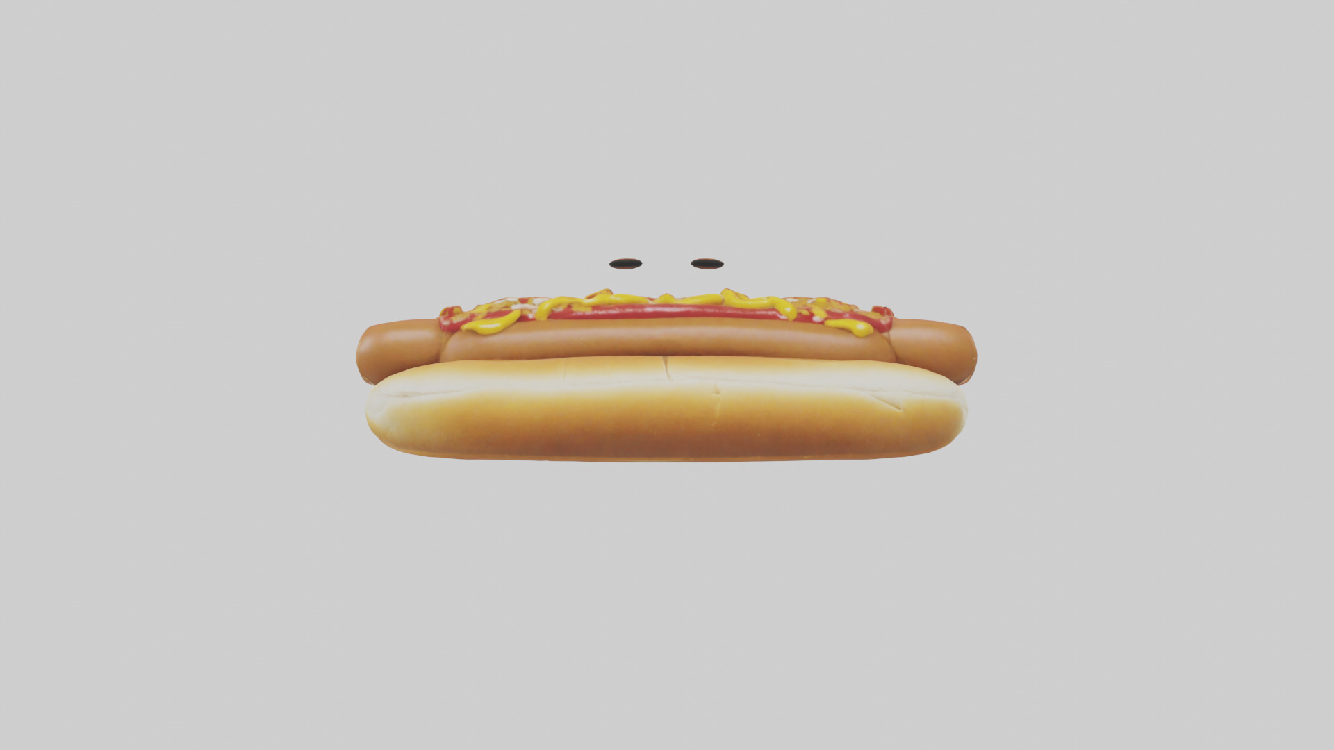 Chili dog model 3D model_9
