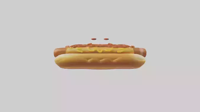 Chili dog model