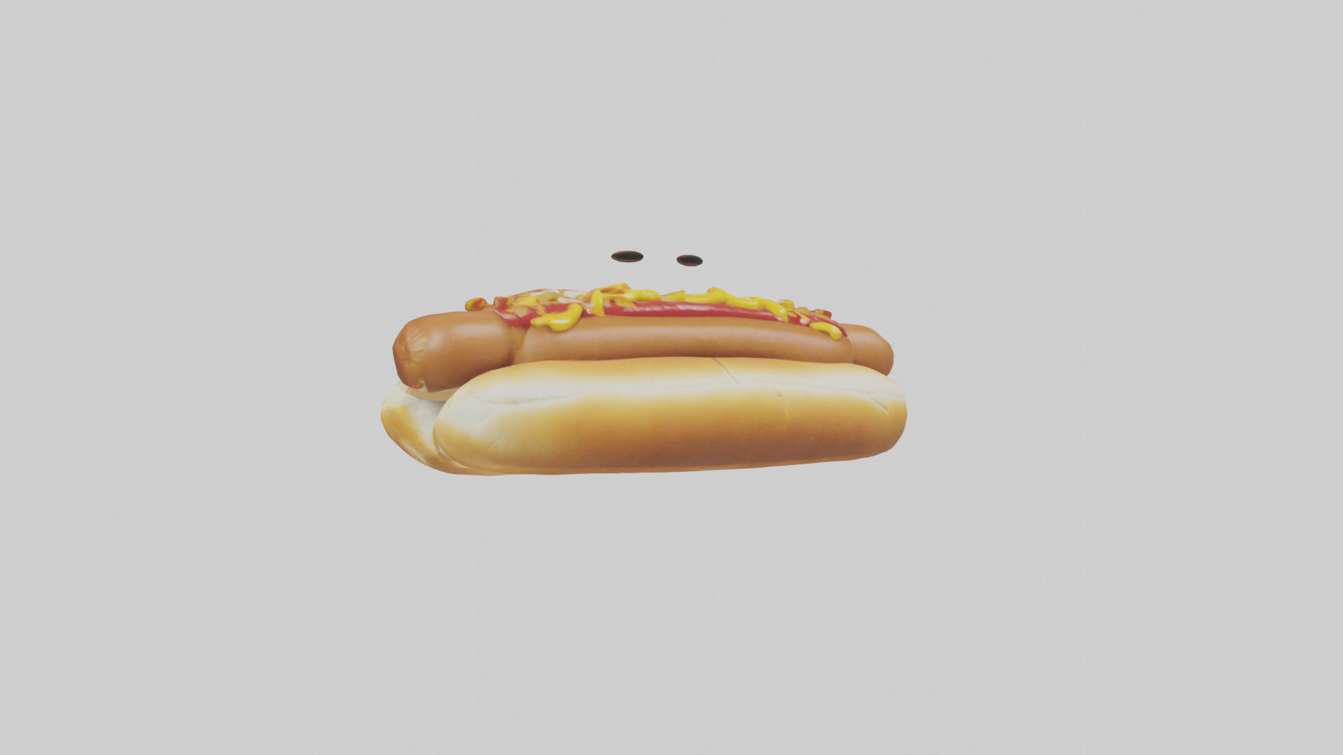 Chili dog model 3D model_11