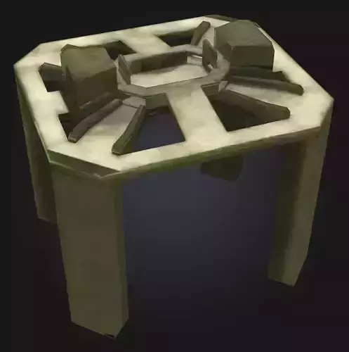 Halo Cartographer - Map for Video Game -Small Foundation-