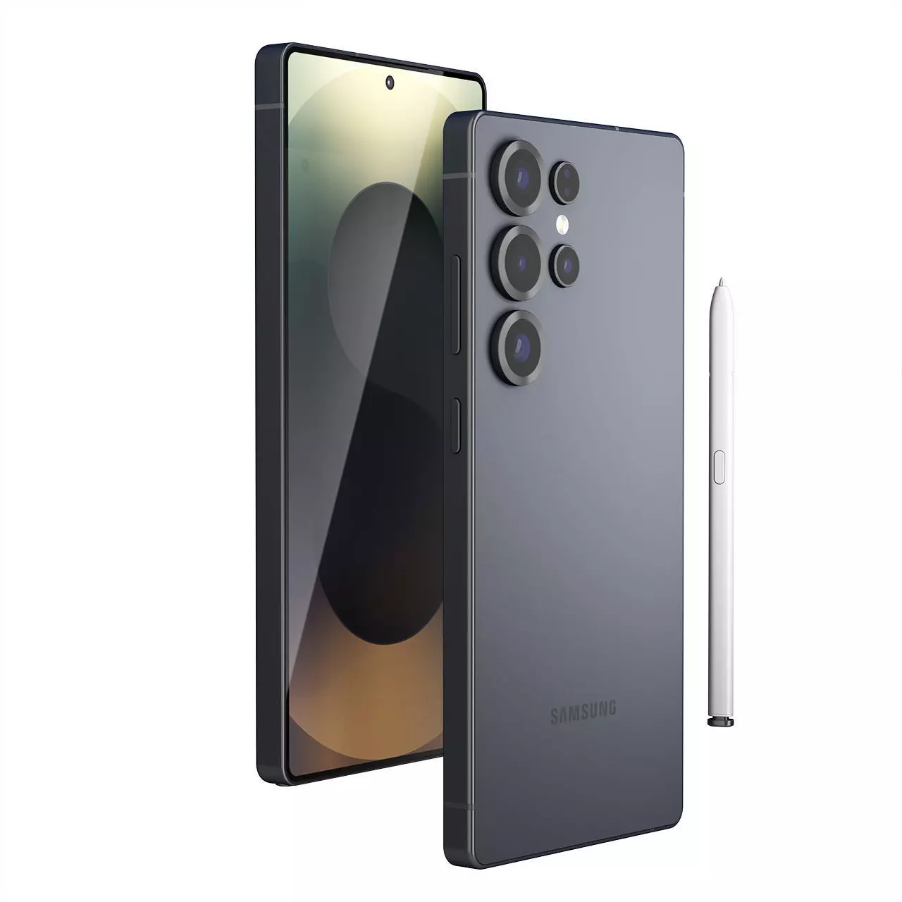 Galaxy S25 Ultra Smartphone by Samsung 3D model_0