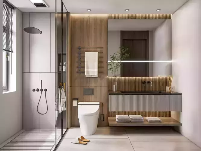 Bathroom 62 3D model
