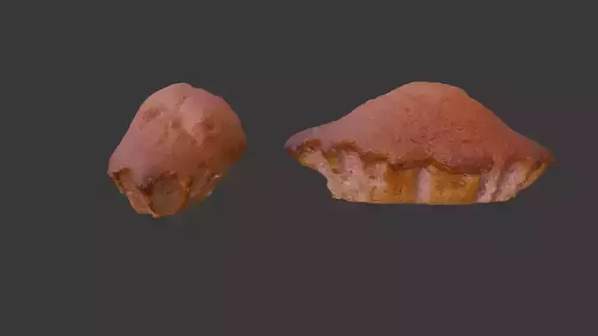 Rusty Iron Slag - 3D Scanned Model Low-poly 3D model