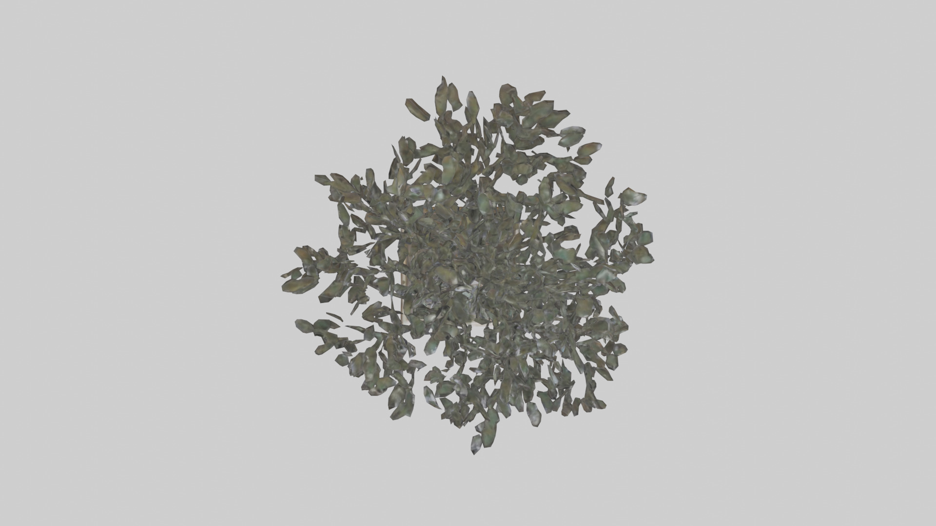 Tree of Life Abstract Sculpture statue model Low-poly 3D model_14