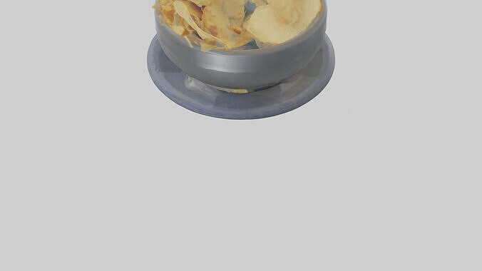 Chip Bowl model 3D model 4