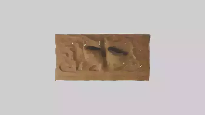 Traditional carved sculpture model