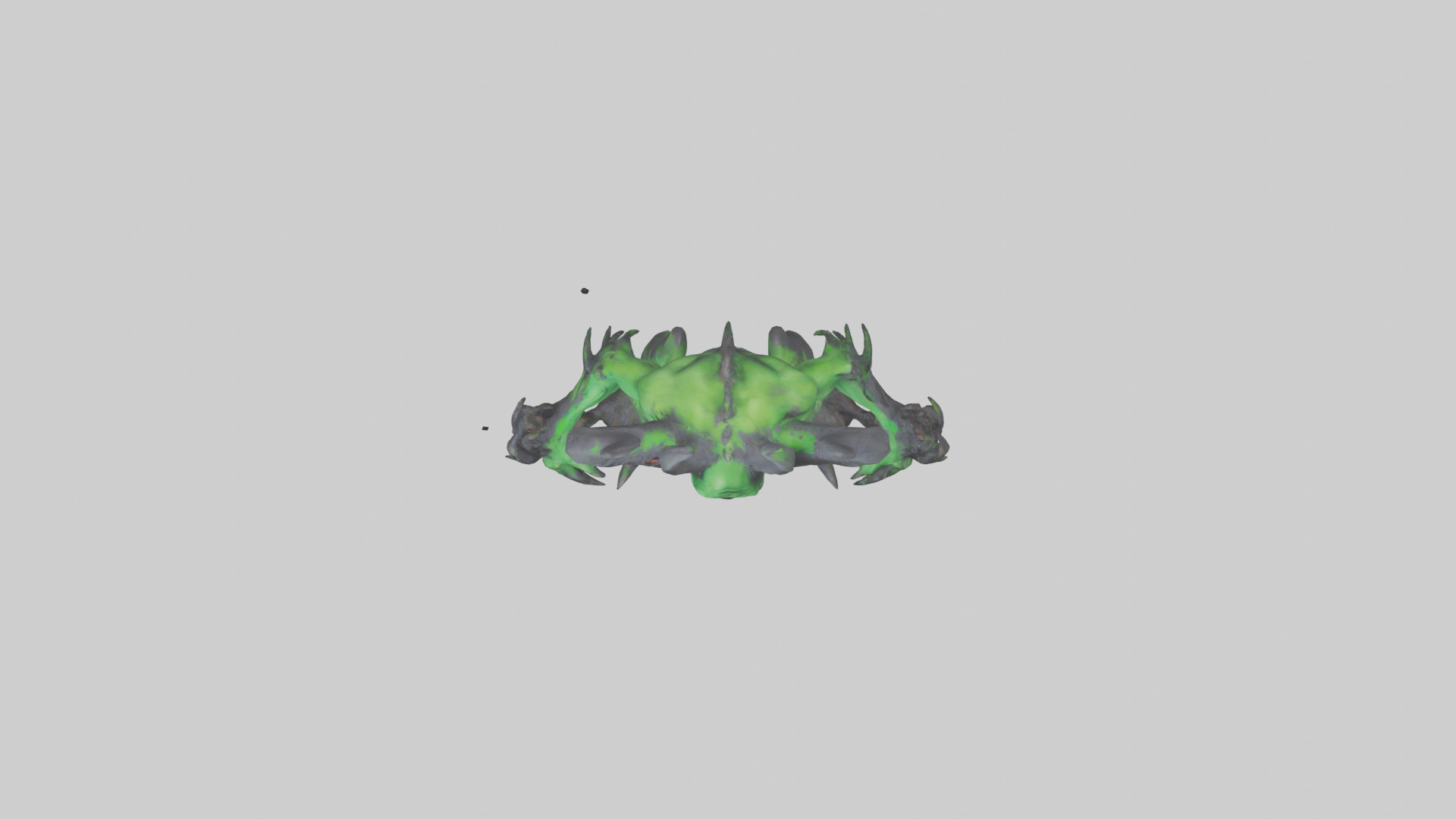 Toxic Demon model Low-poly 3D model_14