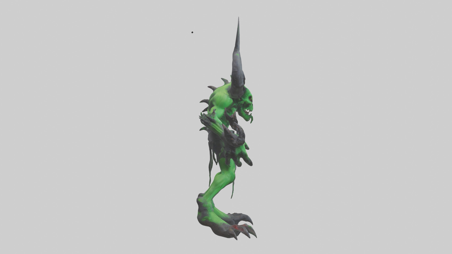Toxic Demon model Low-poly 3D model_13