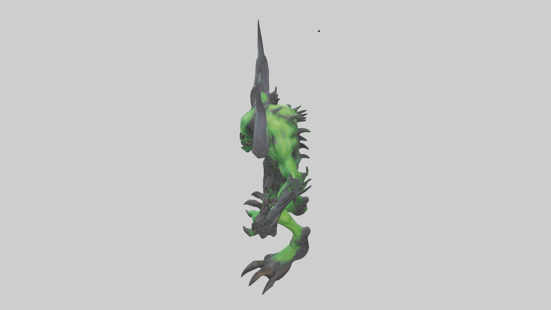 Toxic Demon model Low-poly 3D model_17