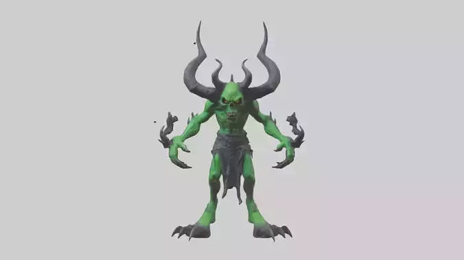 Toxic Demon model