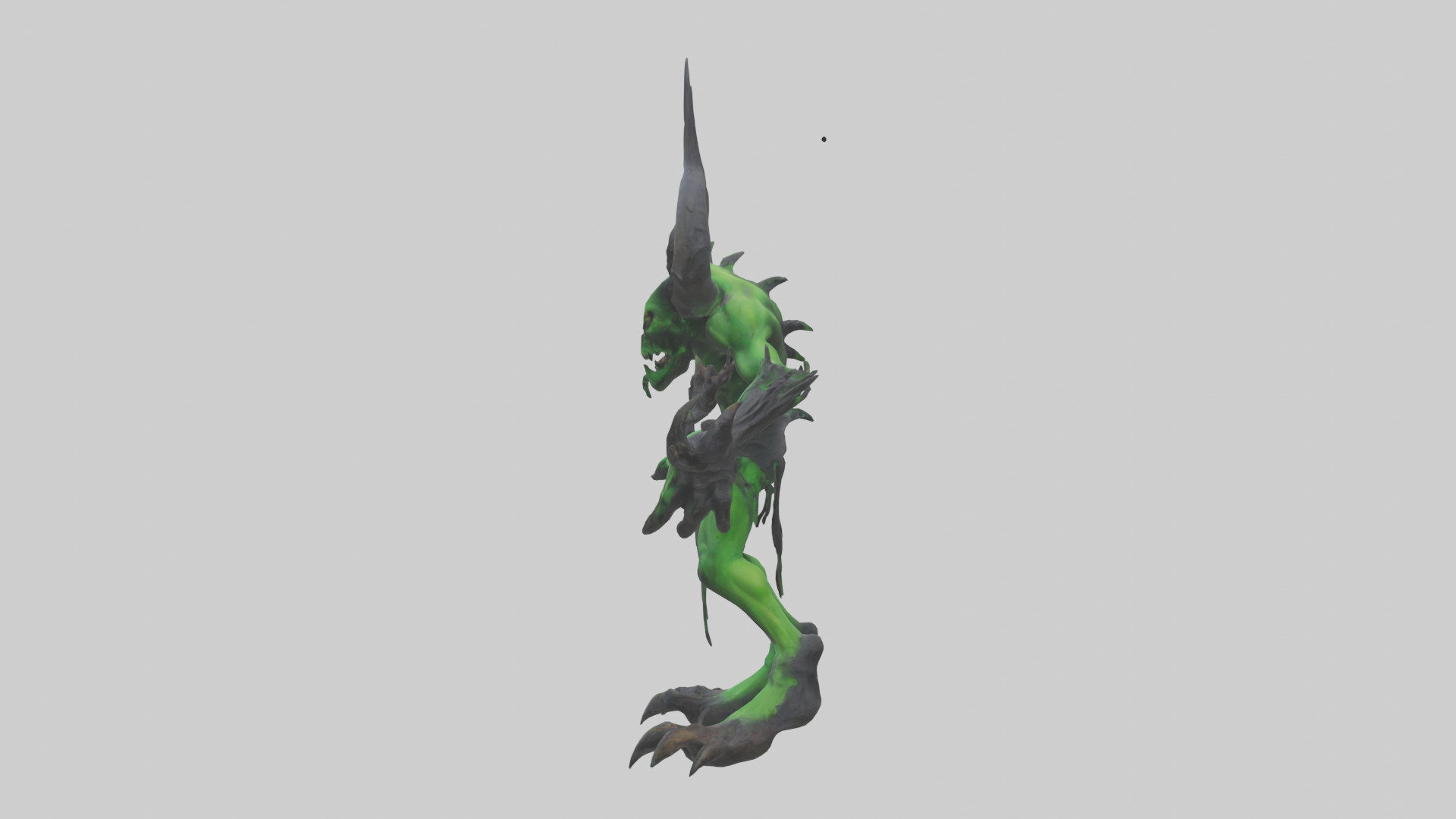 Toxic Demon model Low-poly 3D model_12