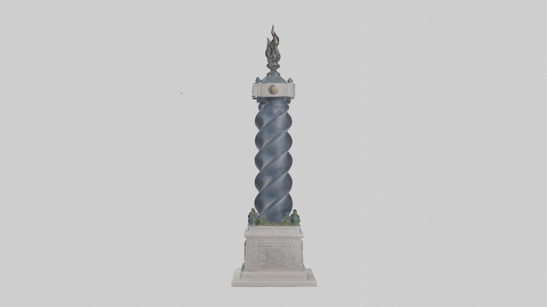 Tower of Honor statue model Low-poly 3D model_12