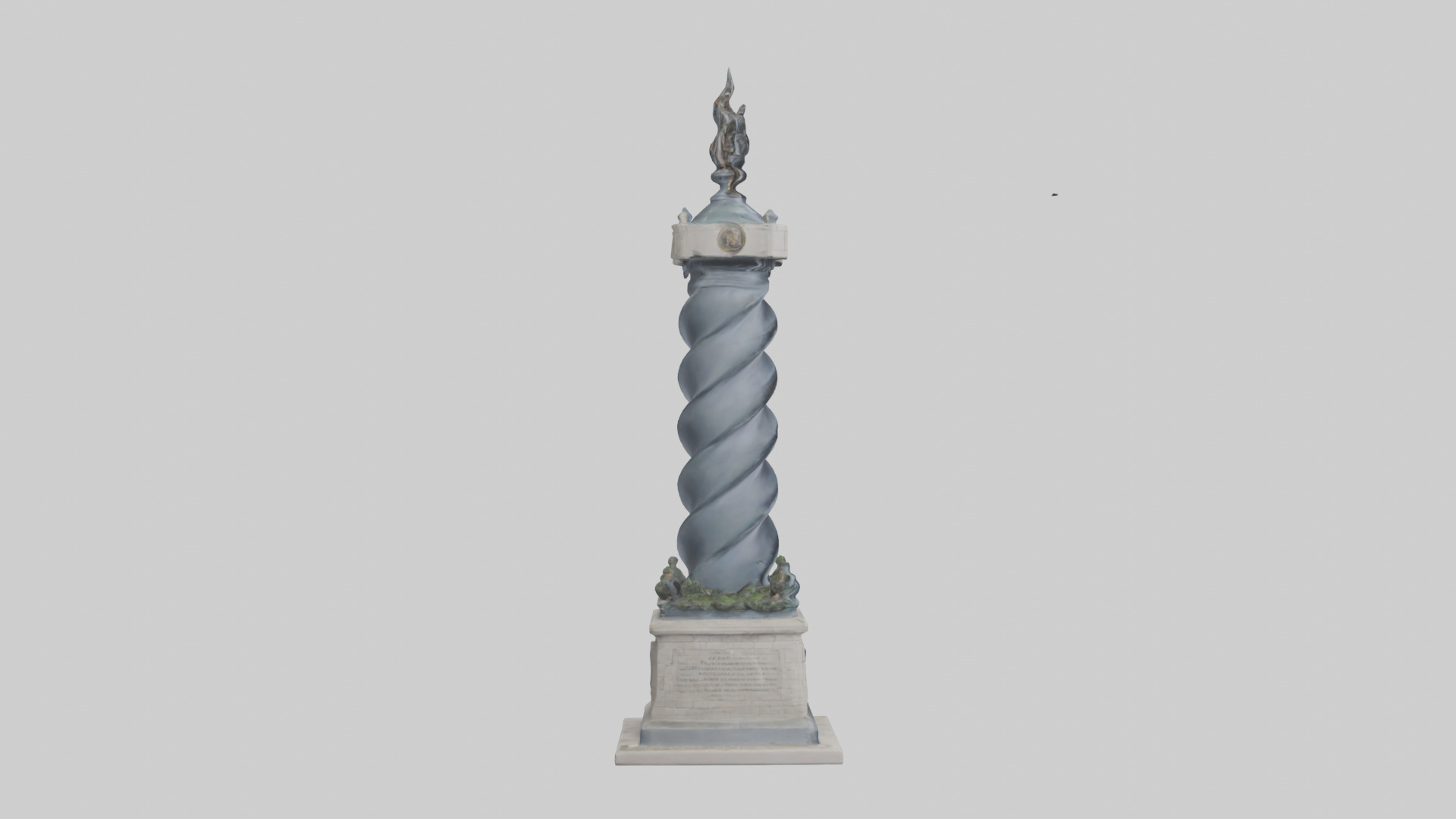 Tower of Honor statue model Low-poly 3D model_13