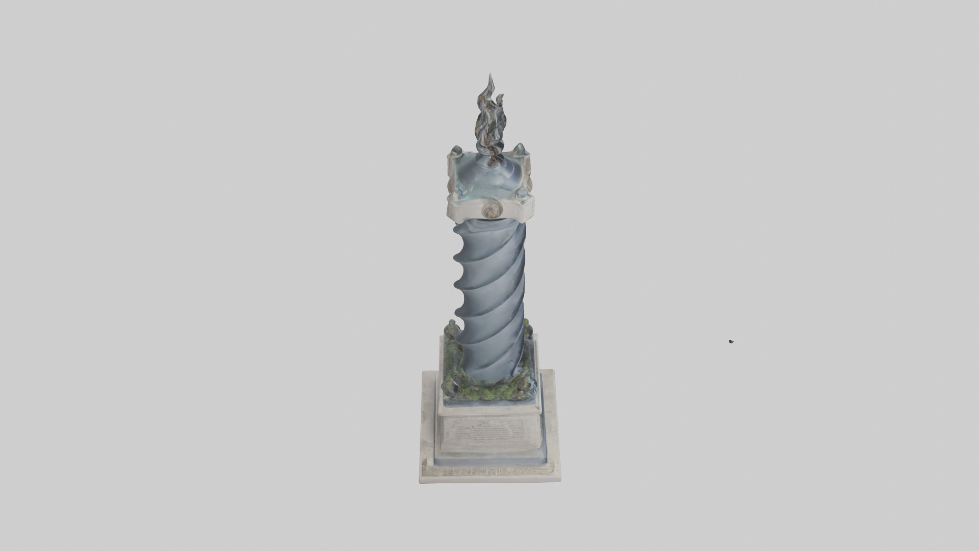 Tower of Honor statue model Low-poly 3D model_18