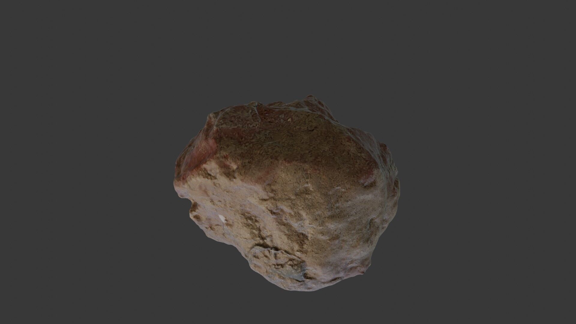 Realistic Rock - 3D Scanned Model Low-poly 3D model_7