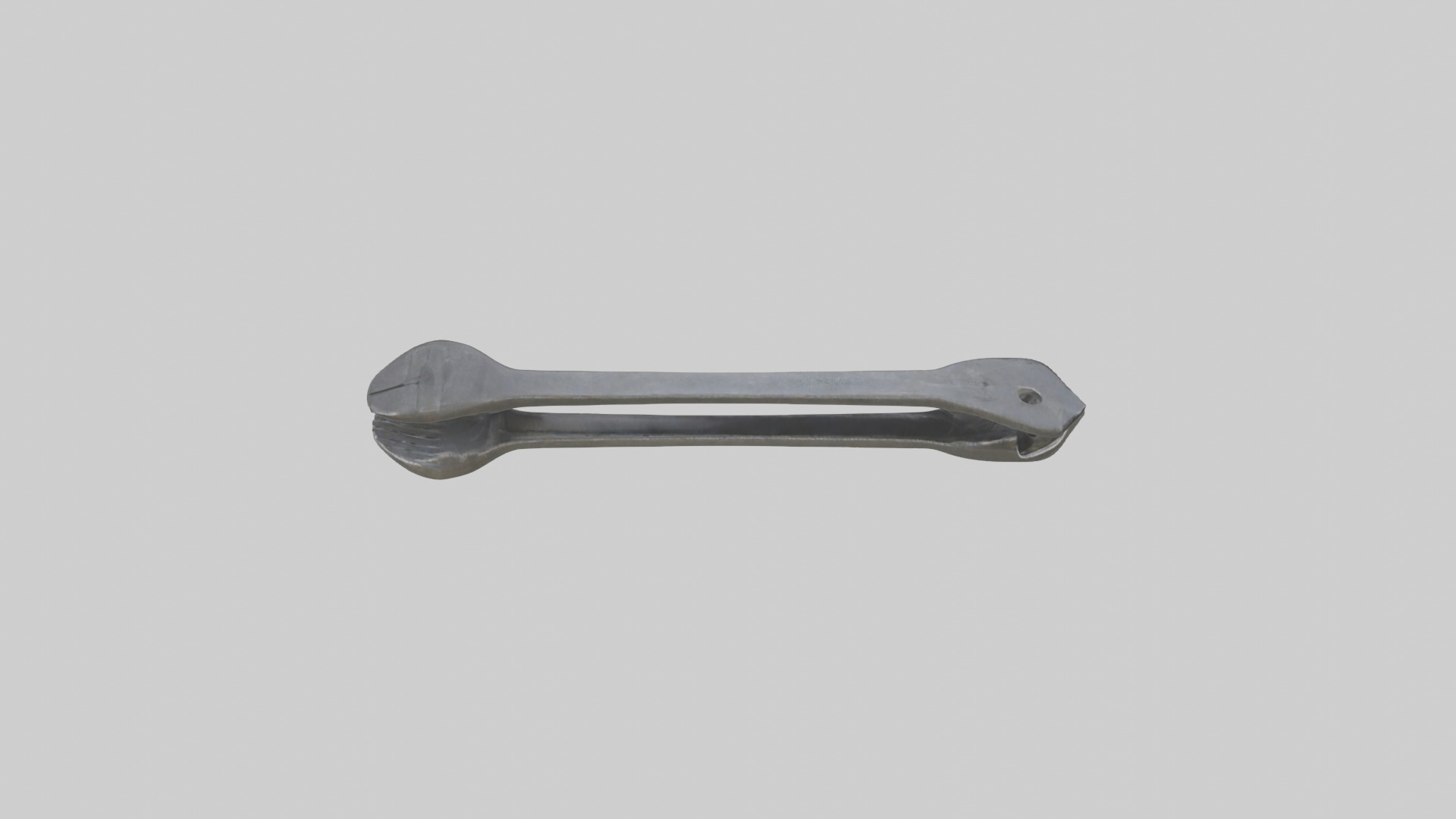 Tongs model Low-poly 3D model_16