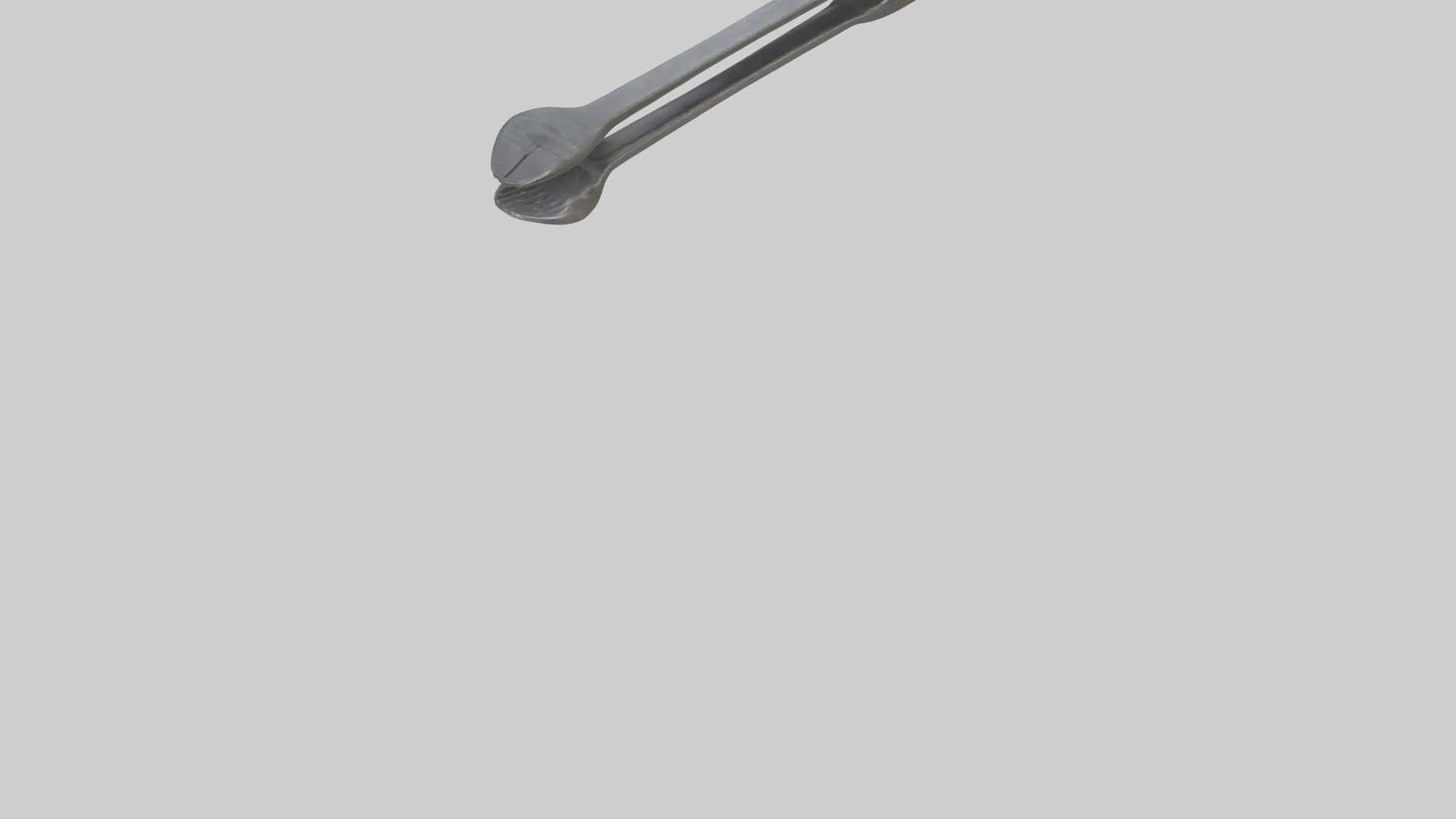 Tongs model Low-poly 3D model_6