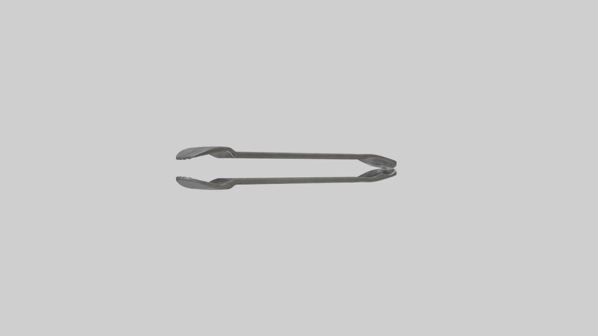Tongs model Low-poly 3D model_7