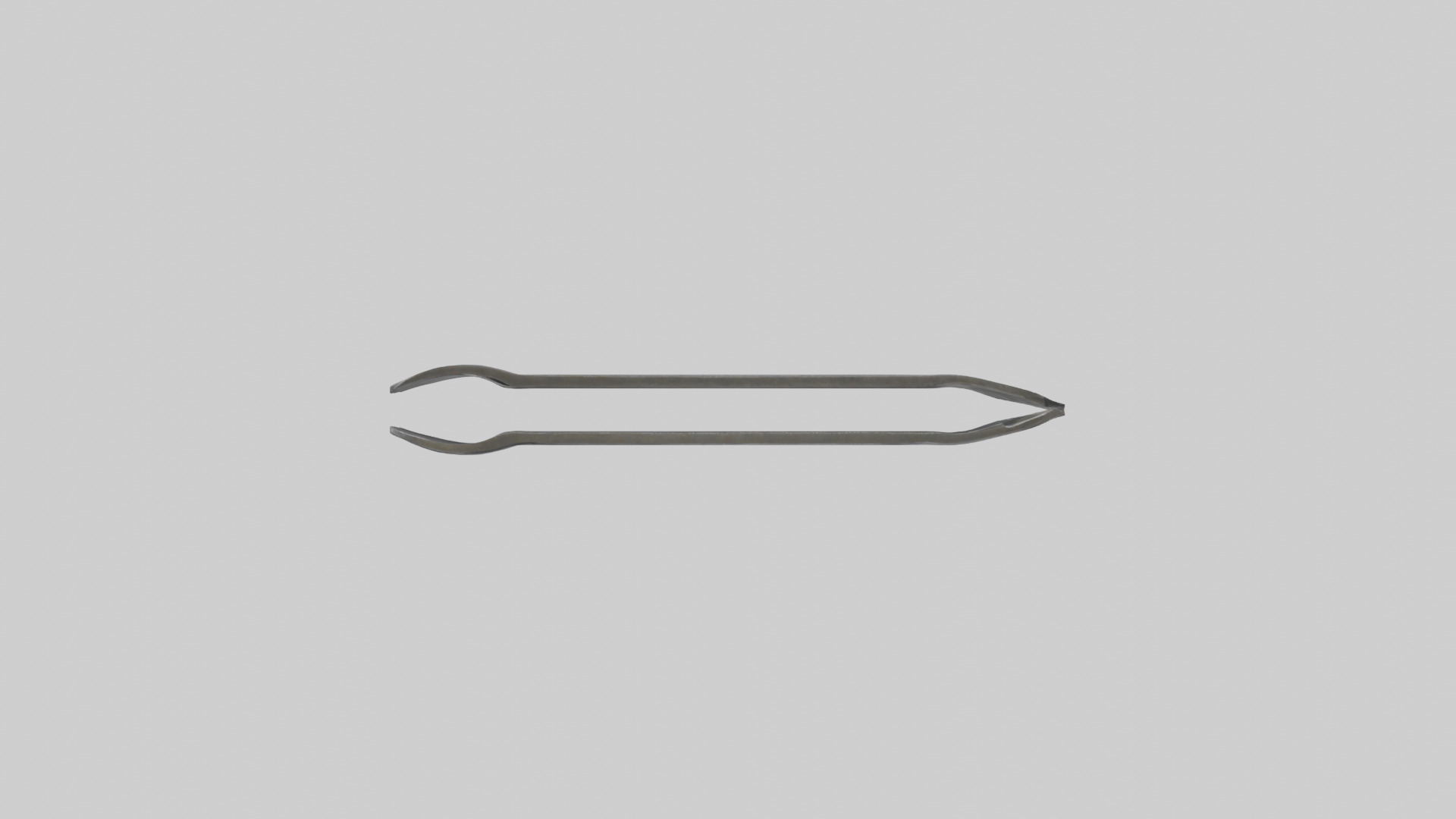 Tongs model Low-poly 3D model_9