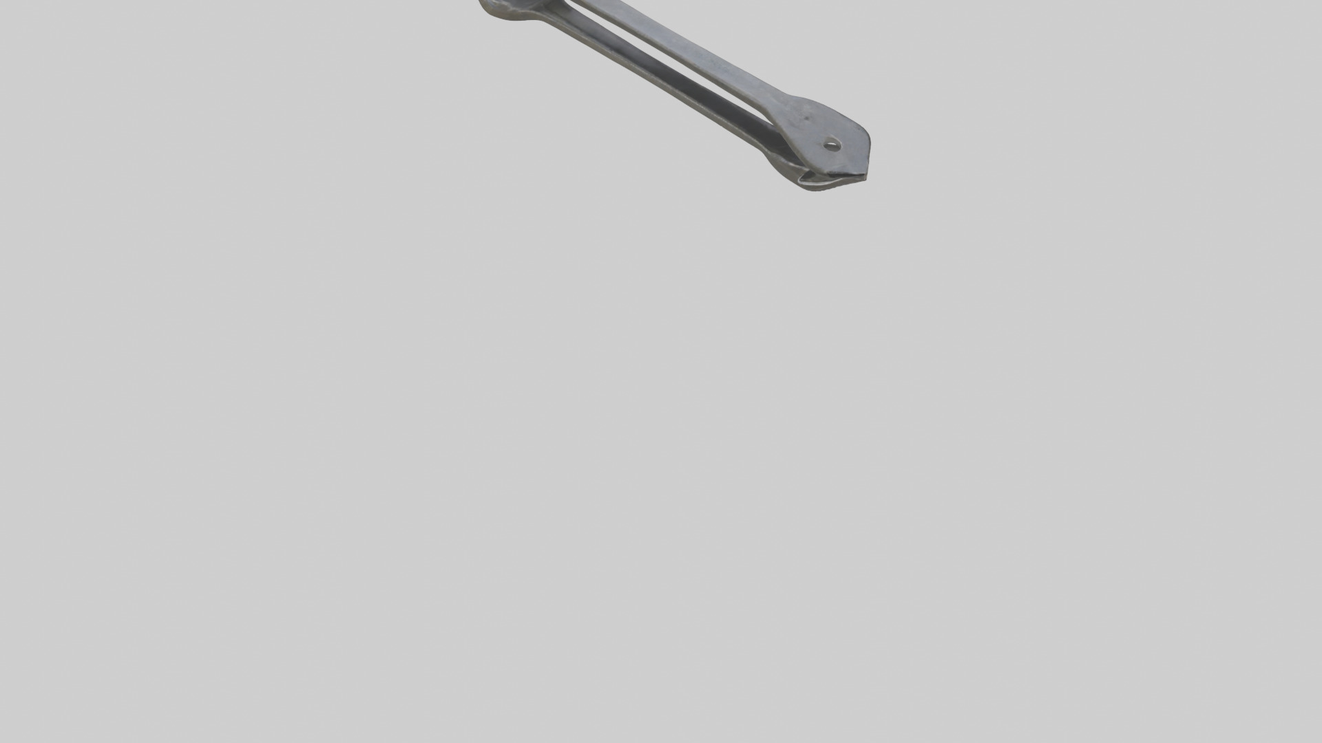 Tongs model Low-poly 3D model_5