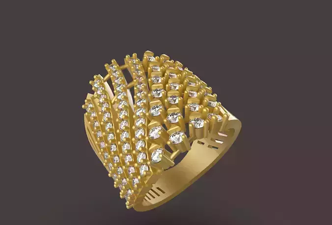 Ladies Diamond Ring - 0024 