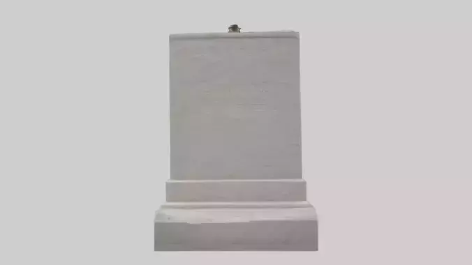 Tomb of the Unknown Soldier model Low-poly 3D model