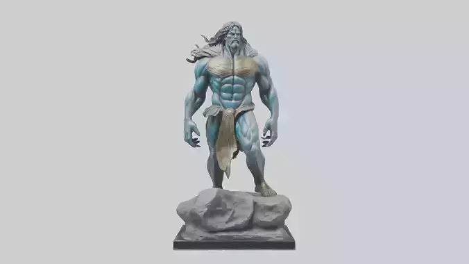 Titan statue model