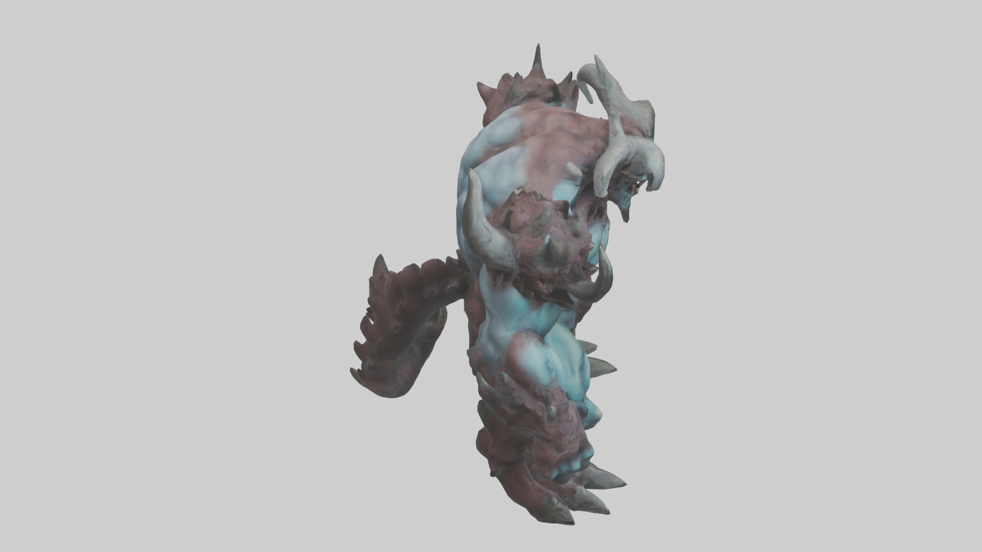 Titan Demon model Low-poly 3D model_18