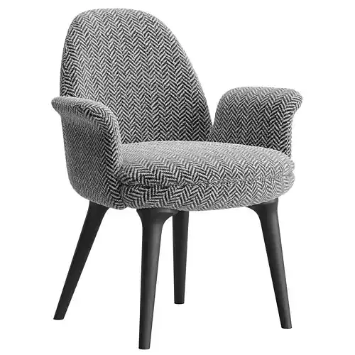 Muan chair by Luzaro