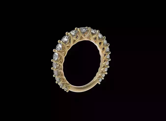 Diamond eternity ring