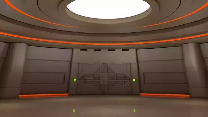 Sci Fi Room  3D model