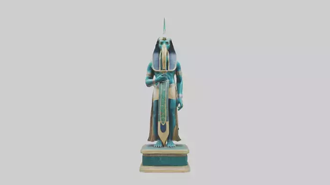 Thoth statue model