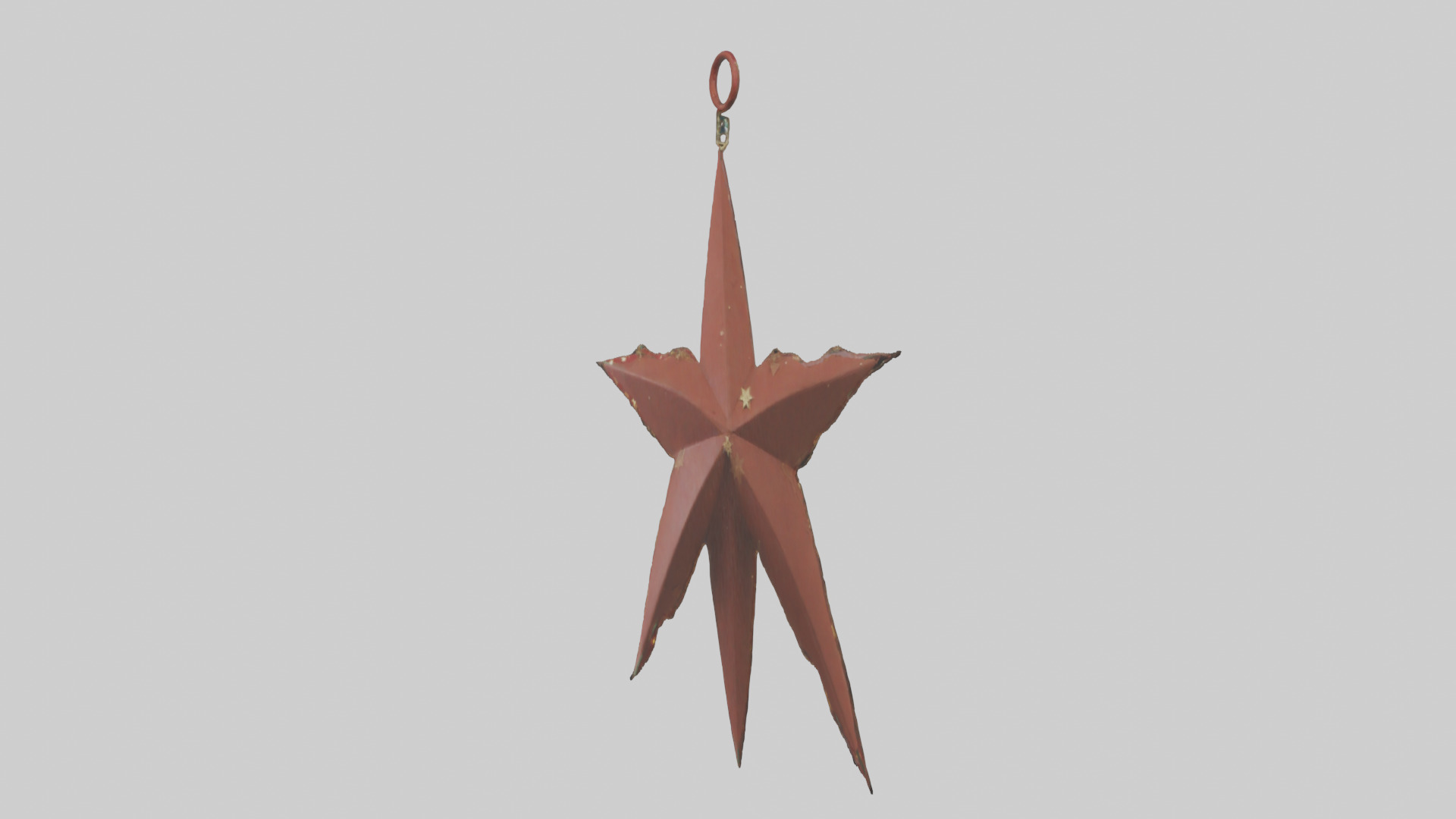 Christmas Star model 3D model_2