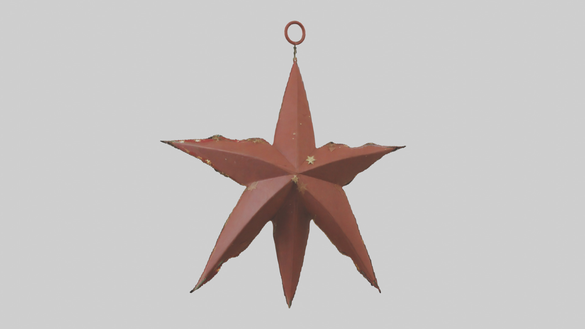 Christmas Star model 3D model_1