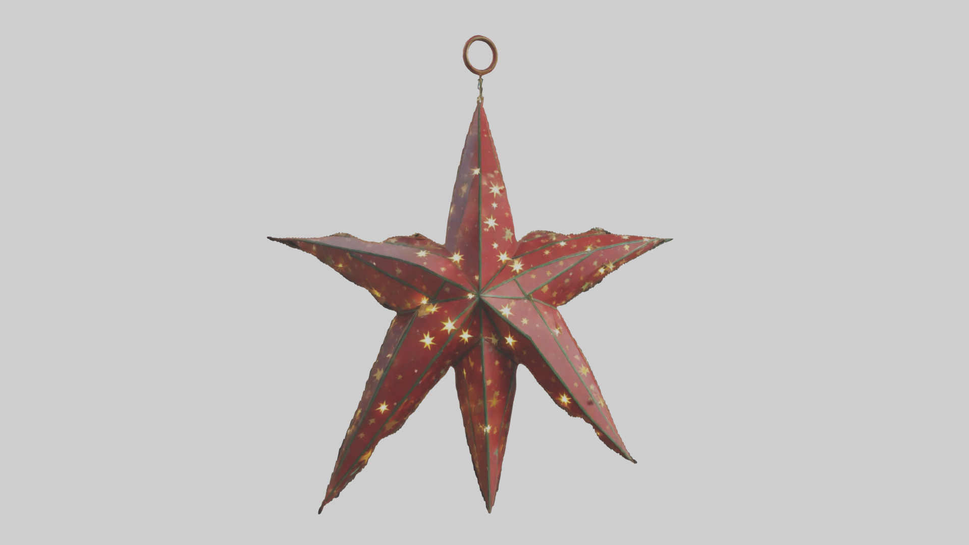 Christmas Star model 3D model_7