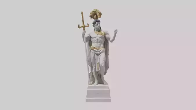 Theseus statue model