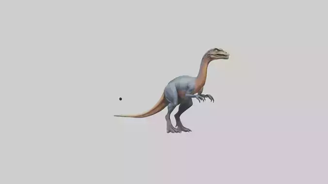 Therizinosaurus model