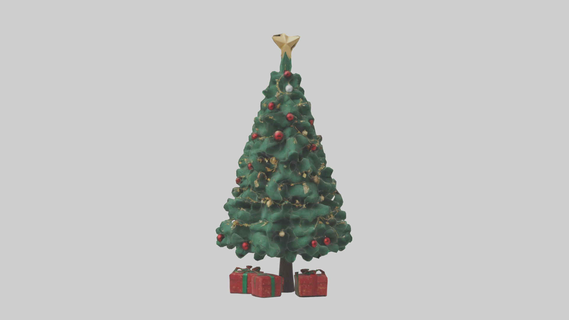 Christmas Tree model 3D model_9