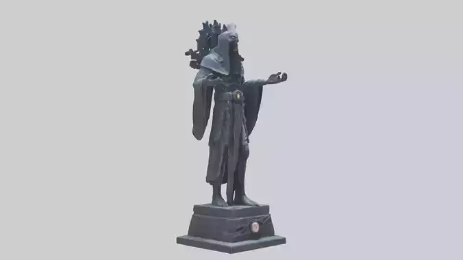 The Watcher statue model
