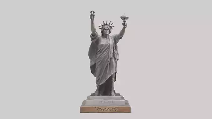The Warriors of Liberty statue model