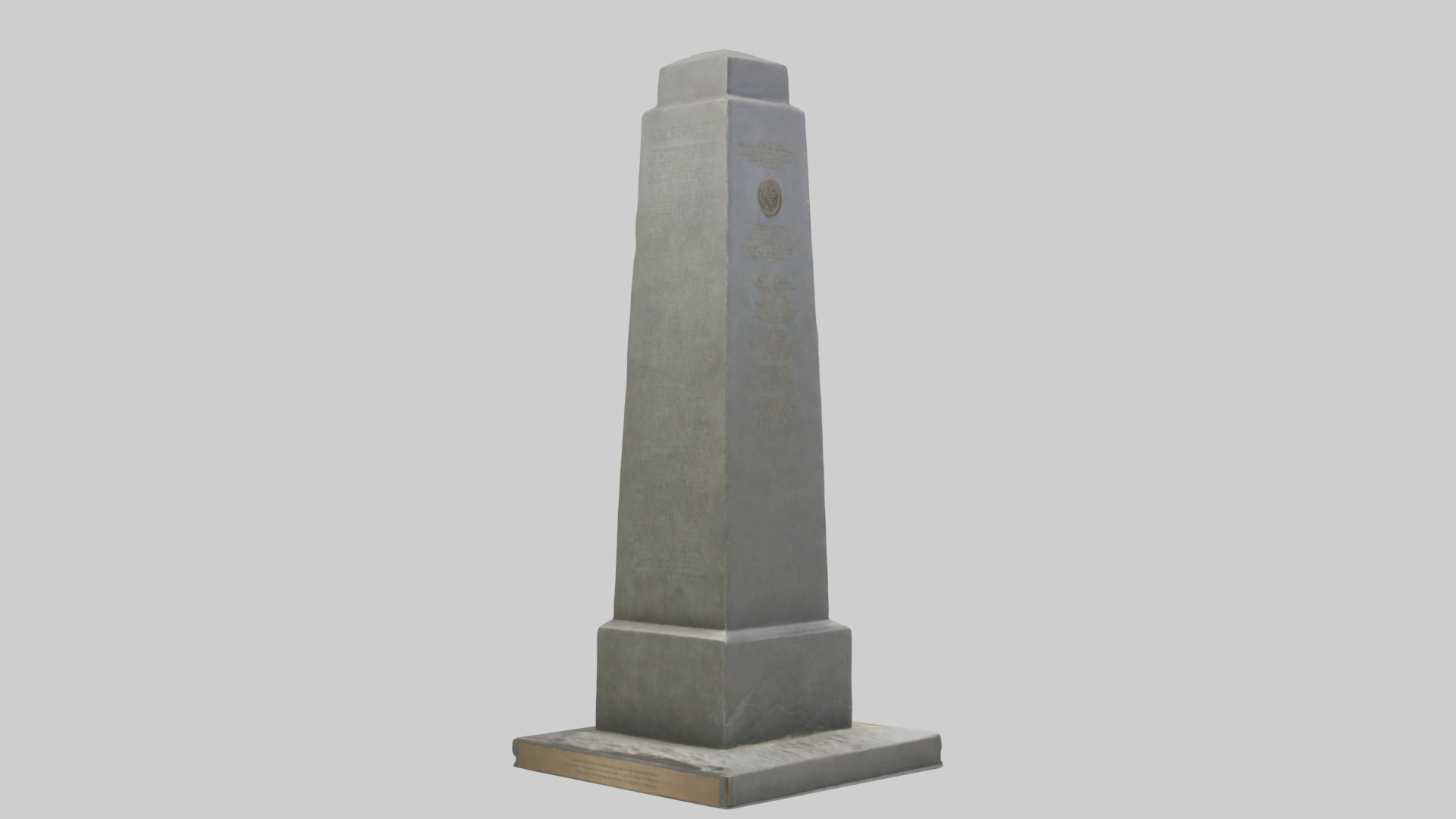 The War to End All Wars monument model Low-poly 3D model_3