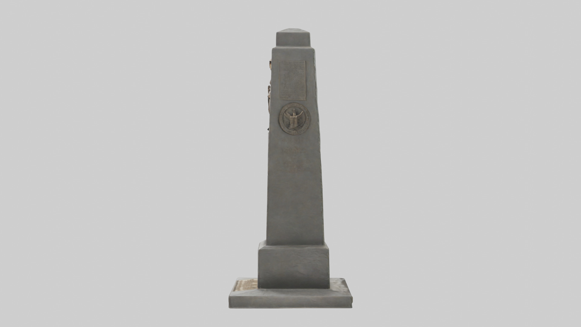 The War to End All Wars monument model Low-poly 3D model_12
