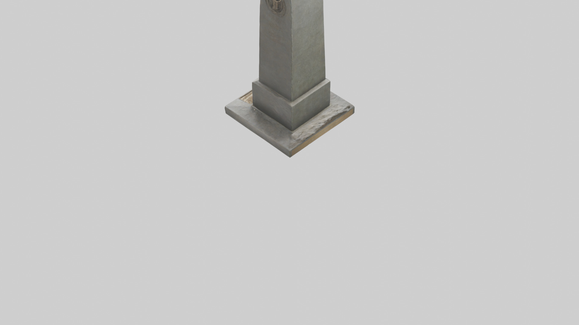 The War to End All Wars monument model Low-poly 3D model_4