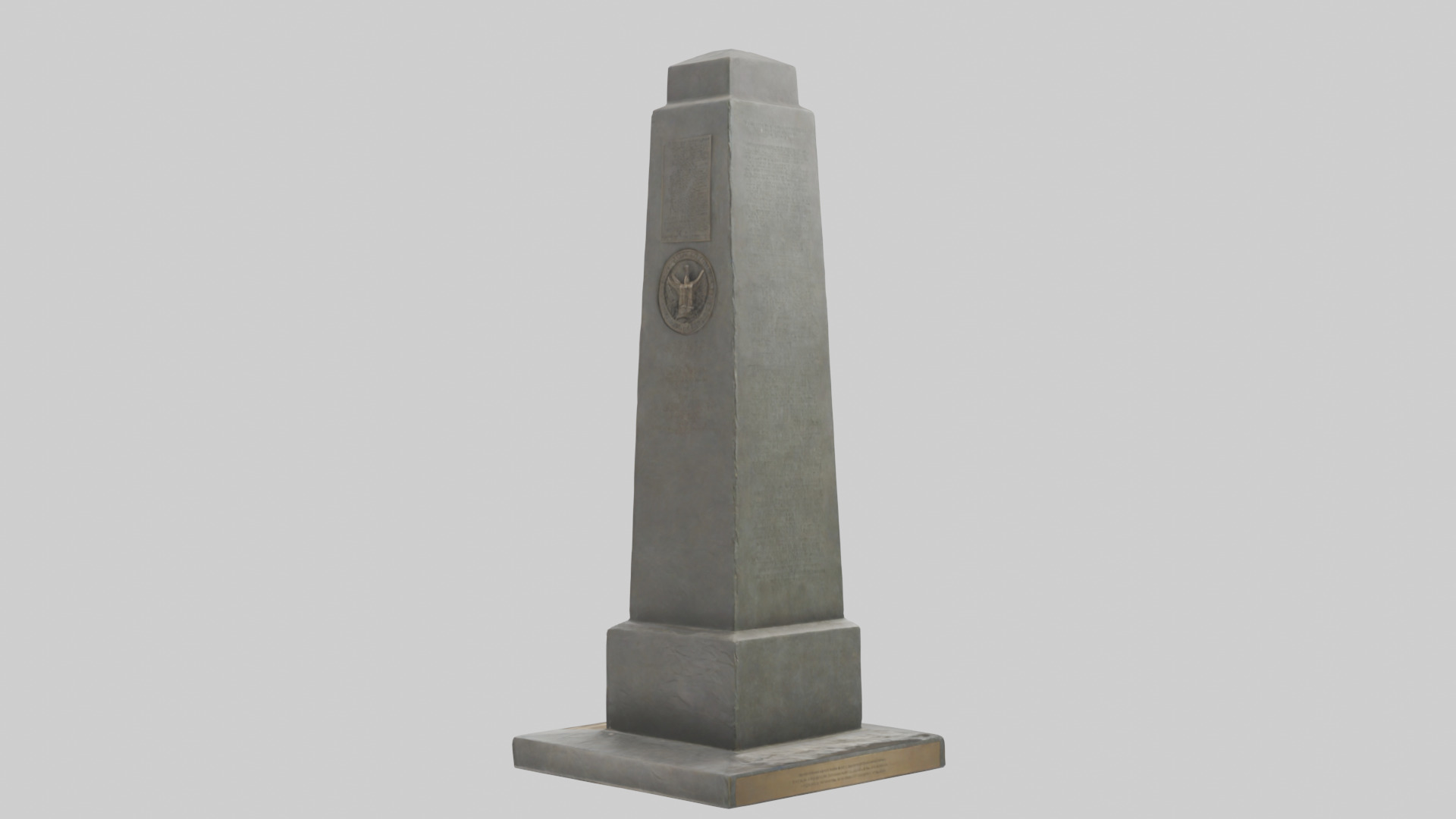 The War to End All Wars monument model Low-poly 3D model_2
