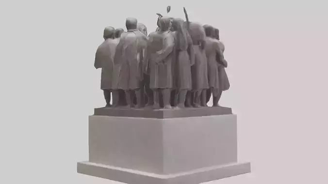 The Unity of Nations statue model