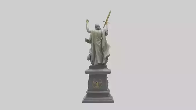 The Ultimate Victory statue model