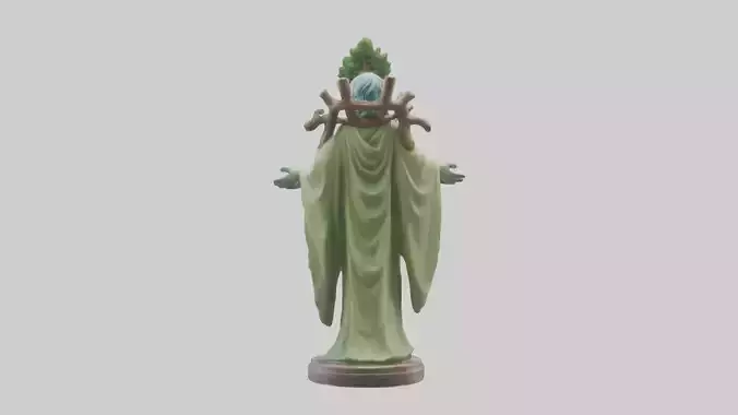 The Tree Savior Statue model