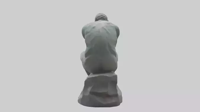 The Thinking Man statue model